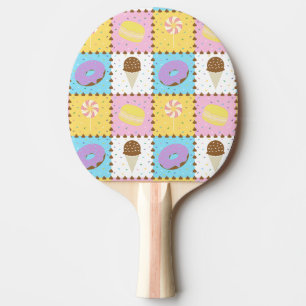 Sweet Cravings Ping Pong Paddel Tischtennis Schläger