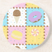 Sweet Cravings Sandstone Untersetzer (Vorne)