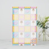 Sweet Cravings Stationery Briefpapier (Stehend Vorderseite)