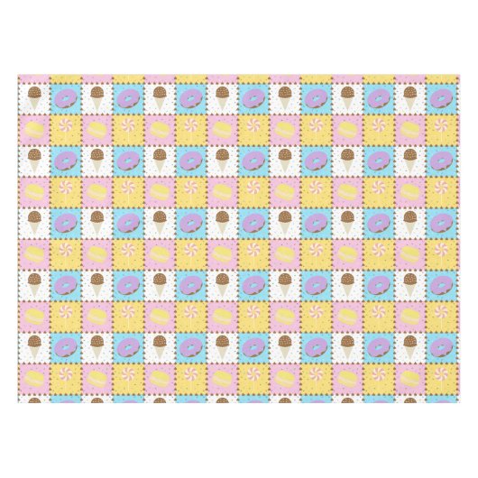 Sweet Cravings Tablecloth Tischdecke (Vorderseite (Horizontal))