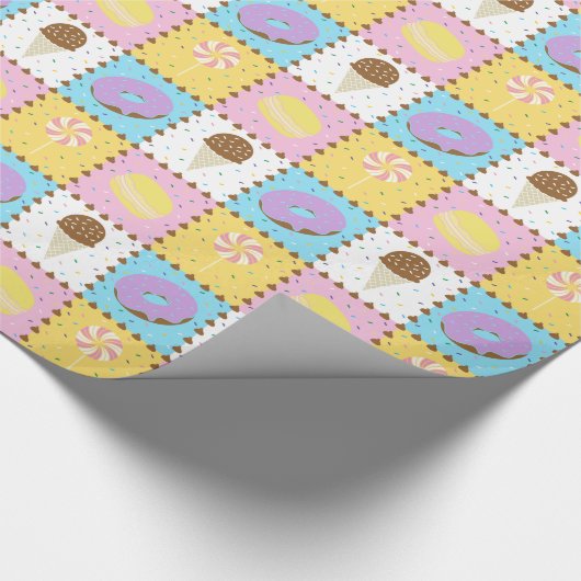 Sweet Cravings Wrapping Paper Geschenkpapier (Ecke)