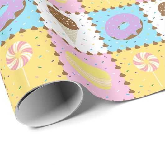 Sweet Cravings Wrapping Paper Geschenkpapier (Rolleneckpunkt)