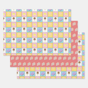 Sweet Cravings Wrapping Paper Set Geschenkpapier Set