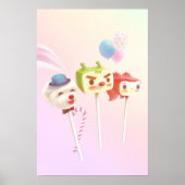 Sweet Crew: Character Cake Pops on a Stick Poster (Vorne)