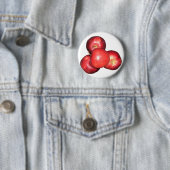 Sweet & Crisp Red Apples - Bio Fruchtwerbung Button (Beispiel)