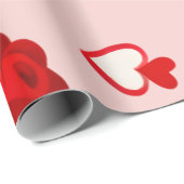 Sweet Crochet Bunny & Roses Geschenkpapier (Rolleneckpunkt)