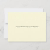 Sweet Cupcake 3. Geburtstag Party Einladung (Rückseite)