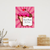 Sweet Cupcake Bakery Poster (Küche)