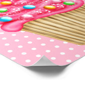 Sweet Cupcake Banner Poster (Ecke)