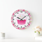 Sweet Cupcake Fun Wall Uhr (Zuhause)
