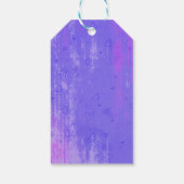 Sweet Cupcake mit Himbeere oben Danke Geschenkanhänger (Rückseite)