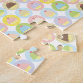 Sweet Cupcake Muster Jigsaw Puzzle (Seite)