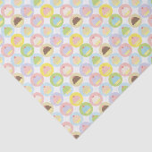 Sweet Cupcake Muster Tissue Paper Seidenpapier (Ausschnitt)