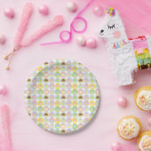 Sweet Cupcake Musterpapier-Teller Pappteller (Party)