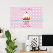 Sweet Cupcake Poster (Heimbüro)
