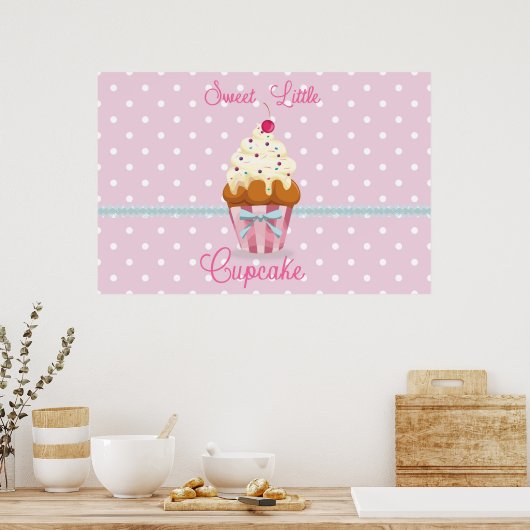 Sweet Cupcake Poster (Küche)