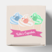 Sweet Cupcake Trio Geschenkschachtel (Oben)