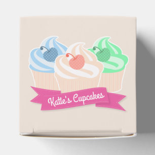 Sweet Cupcake Trio Geschenkschachtel