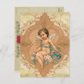 Sweet Cupid Valentine Postkarte (Vorne/Hinten)