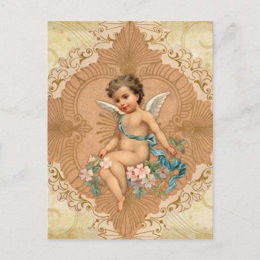 Sweet Cupid Valentine Postkarte (Vorderseite)