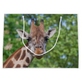 Sweet Curios Giraffe Große Geschenktüte (Vorderseite)