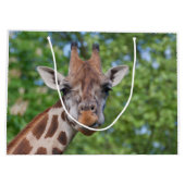 Sweet Curios Giraffe Große Geschenktüte (Rückseite)