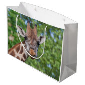 Sweet Curios Giraffe Große Geschenktüte (Rückseite Schrägansicht)