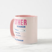 Sweet Custom Best Mama Geschenk Tasse (Vorderseite Links)