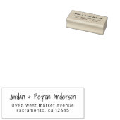 Sweet Custom Handwriting Wedding Rücksendeadresse Gummistempel (Stempel)
