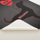 Sweet Dackel: Herzballon Sherpadecke (3/4)