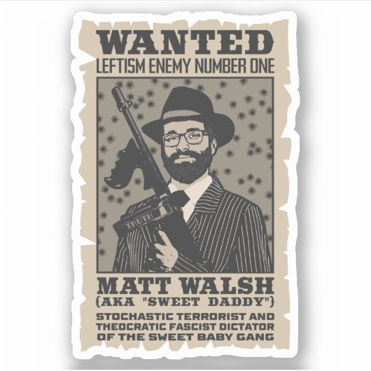 Sweet Daddy Walsh - SB G4LIFE - Vinyl Sticker (Vorderseite)