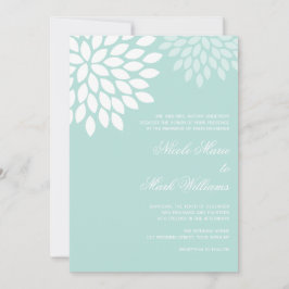 Sweet Dahlias Wedding Einladung