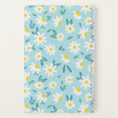 Sweet Daisies Muster Personalisiert Notizblock (Rückseite)
