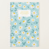 Sweet Daisies Muster Personalisiert Planer (Vorderseite)