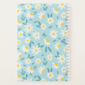 Sweet Daisies Muster Personalisiert Planer (Rückseite)
