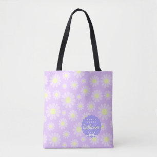 Sweet Daisy Baby Pastel Beige Lila Pink Tasche