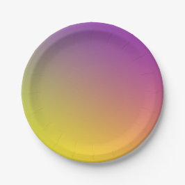 SWEET DAISY Blue + Lila Gradient Paper Tellers Pappteller