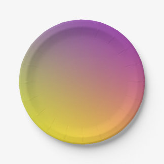 SWEET DAISY Blue + Lila Gradient Paper Tellers Pappteller