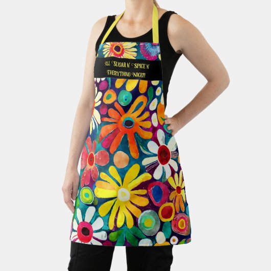 Sweet Daisy Blumenmuster Kochen Schürze (InSitu)