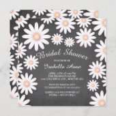 Sweet Daisy Bridal Dusche Einladung (Vorne/Hinten)