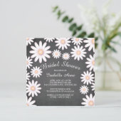 Sweet Daisy Bridal Dusche Einladung (Stehend Vorderseite)