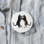 Sweet Dancing Cats Button (Beispiel)