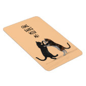 Sweet Dancing Cats Magnet (Rechte Seite)