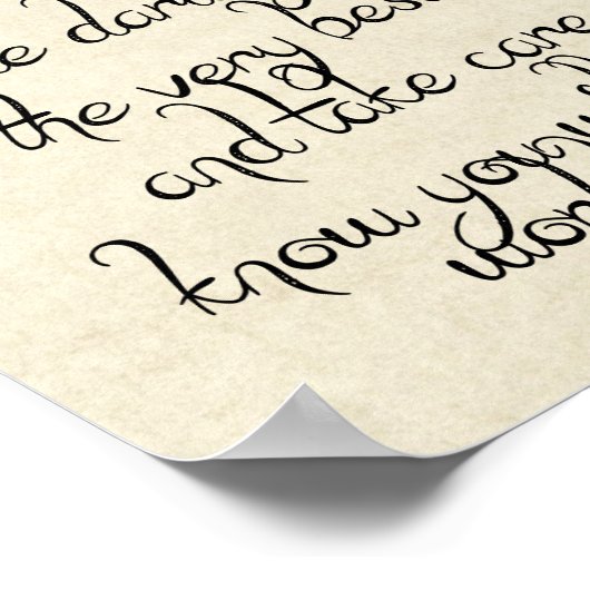 Sweet Darlings Poster (Ecke)