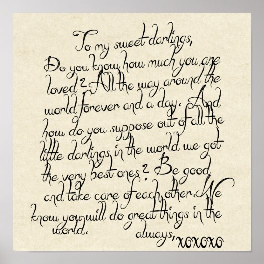 Sweet Darlings Poster (Vorne)