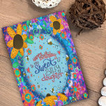 Sweet Daughter Birthday Fun Floral Trendy Karte<br><div class="desc">Feiern Sie Ihre Tochter mit dieser lustigen Trendy Floral Card! Die hübschen Farbtöne und das wunderschöne Kunstwerk der Blume machen ihren Geburtstag zu einem besonderen Erlebnis. Um mehr von meinen alltäglichen inspirierenden Kunstwerken zu sehen,  Karo Inspirivity auf Facebook oder Instagram heraus.</div>