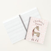 Sweet Dear Illustration/Name Personalisiert Journa Notizblock (Innenseite)