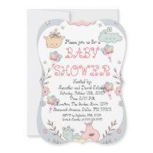 Sweet Delicate Balloon Baby Dusche