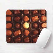 Sweet Delights Chocolate Muster Mouse Pad Mousepad (Mit Mouse)