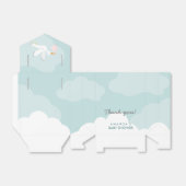 Sweet Delivery Stork Baby Shower Box Geschenkschachtel (Ungefaltet)